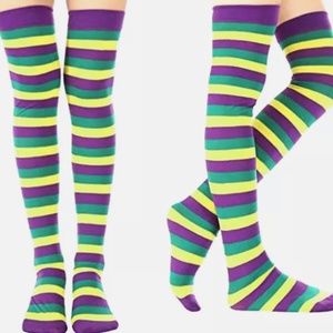 Mardi Gras Sock